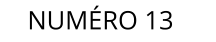 NUM�RO 13